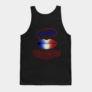 JE TAIME FRENCH KISS REVOLUTION Tank Top